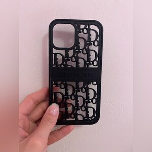 Christian Dior Black IPhone Case